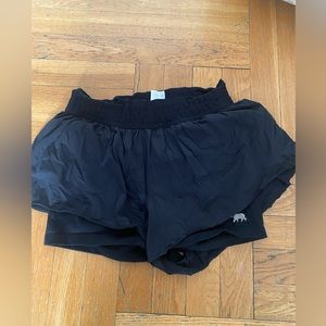 Running Bare running shorts
